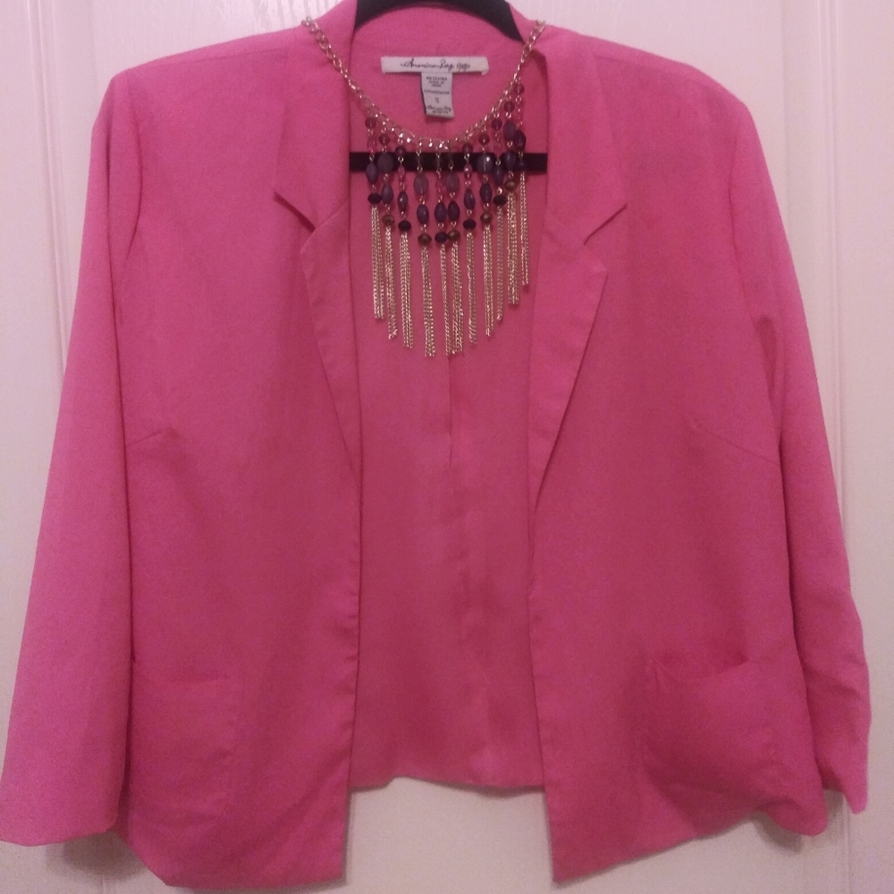 Pink Blazer